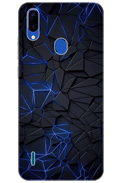 CASPER Via G4 Uyumlu Kılıf Desen Baskılı Silikon Prizmatik Tasarım STK:667 CP-QNSBvy9