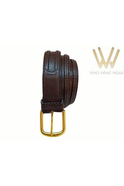 GÖN MEN'S 100% LEATHER HANDMADE BELT (SUF)