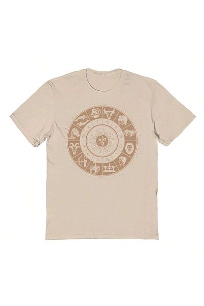 wicromed Ωροσκόπιο τυπωμένο Unisex Oversize μπλουζάκι
