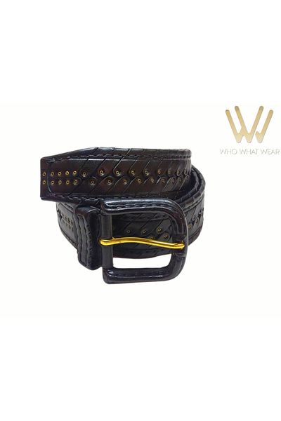 GÖN MEN'S BUCKLE 100% HANDMADE LEATHER BELT (LEL)
