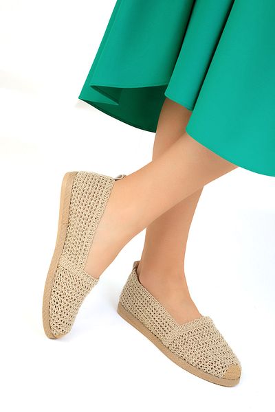 SOHO Beige Women's Ballerinas 17963