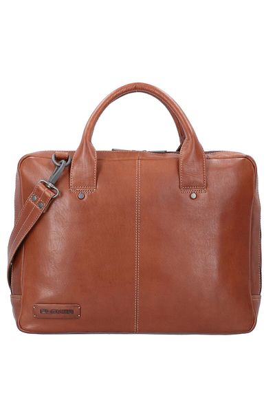 Plevier Leder Navigator Aktentasche - 38 cm Gesicht Computer