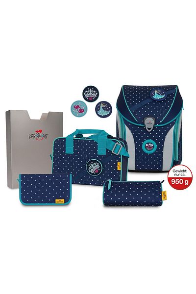 DerDieDas ErgoFlex Max Buttons Schulranzen-Set 5tlg.