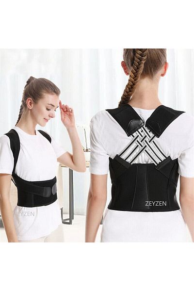 ZEYZEN Upright Posture Corset Adjustable Women Men Waist to Stand Upright Corset Apparatus for Back Shoulder