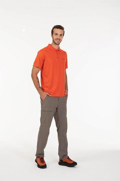 2AS Tricou tip polo cu gât