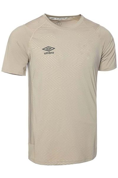 UMBRO Tf-0167 Κοντομάνικο T-shirt Ανδρικό T-shirt Μπεζ