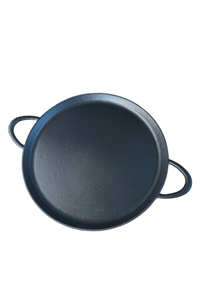 TRENDBULL Demir Döküm Pizza Gözleme Ve Çok Amaçlı İndüksiyon Ocak Uyumlu Tava...