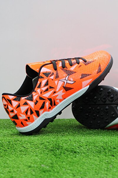 Kinetix Estes TF Orange Γνήσιο προϊόν Παπούτσια ποδοσφαίρου γηπέδου χλοοτάπητα χλοοτάπητα
