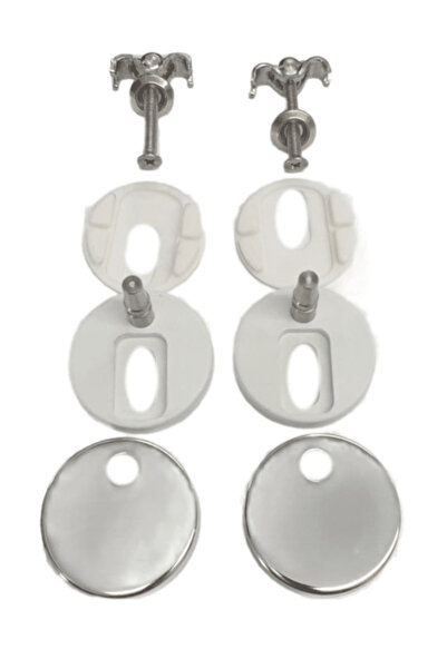 VitrA 316043YP1TE Yavaş Kapanır Klozet Kapağı Menteşe Seti