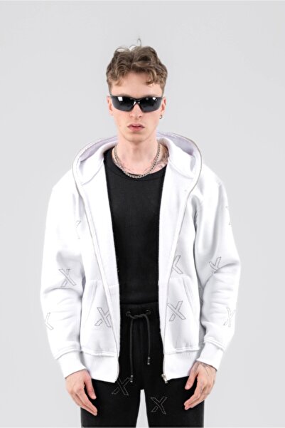 FULLZIP RHINESTONE HOODIE