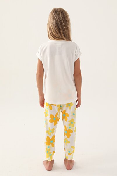 ROLY POLY flower patterned girl's pajamas suit