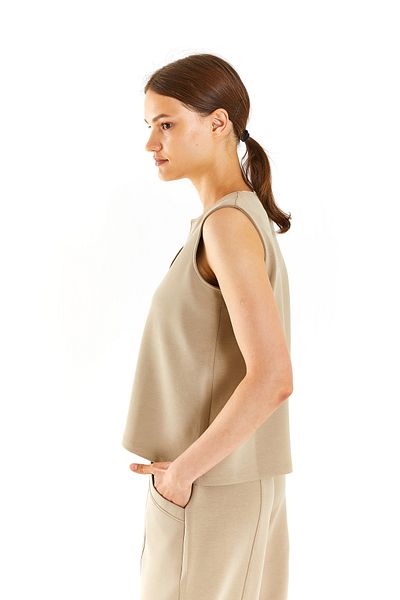 U.S. Polo Assn. Γυναικείο μπλουζάκι PAGE V Neck Regular Fit