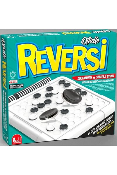 Bundera Reversi Othello (plastic) Intelligence Mind and Strategy Game