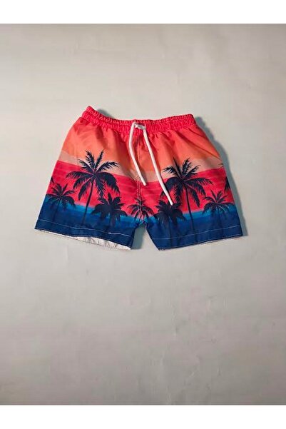 TİNİMİNİ BABY GİYİM PARAŞUT KUMAŞ SU TUTMAYAN ERKEK DENİZ ŞORTU