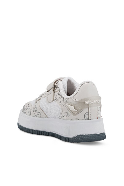 Slazenger PREAT Unisex Kids Sneaker Shoes White