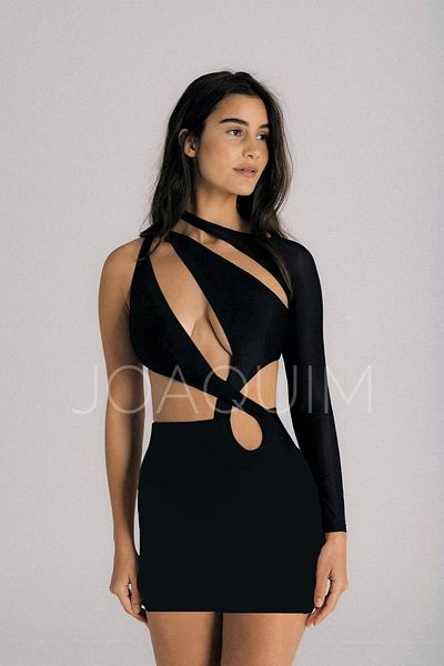 JOAQUIM Rochie Alexa • rochie cu mâneci tăiate asimetric