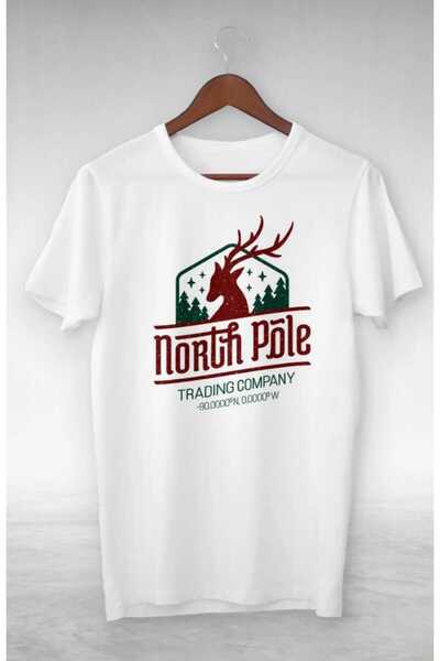 PERISENSE Unisex Γυναικείο Ανδρικό μπλουζάκι North Pave Printed Oversize