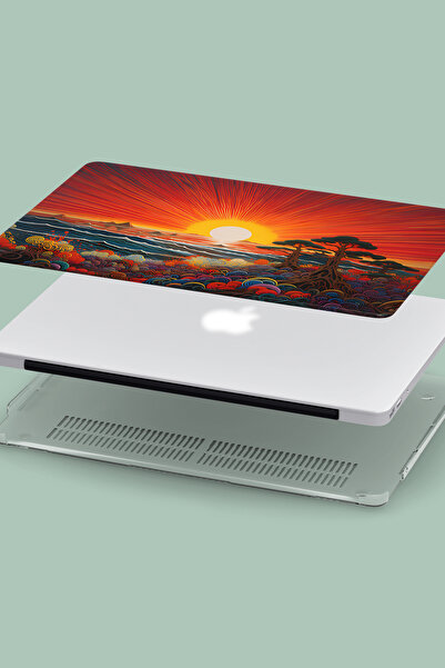 Lopard Macbook Pro (M1-M2) Case 13.3 inch A1706-A1708-A1989 2020/2022 Glossy Notebook Case Hard Cover Vis