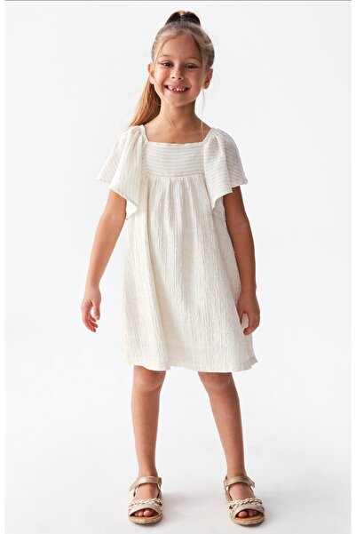 nk kids LIMI Girl's Soft Texture Lined Dress