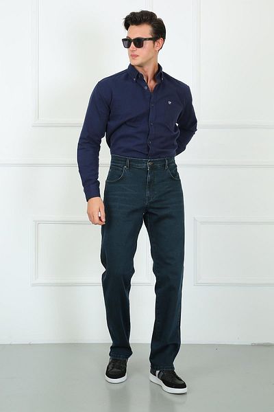 Twister Jeans ΑΝΔΡΙΚΟ ΣΚΟΥΡΟ ΠΡΑΣΙΝΟ ΨΗΛΟΜΕΣΟ CASUAL ΓΟΝΑΤΟ & ΠΑΤΣΙ ΤΖΙΝ ΤΖΙΝ ΠΑΝΤΕΛΟΝΙ VEGAS 724-05 BA ΣΚΟΥΡΟ ΛΑΔΙ