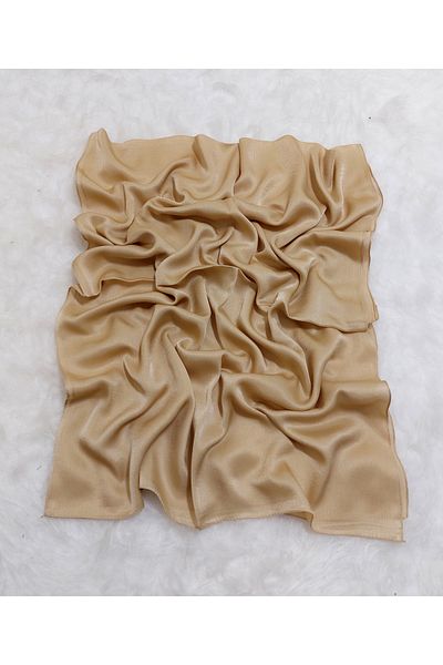 istanbul prensesleri Evening Dress Janjan Shiny Satin Textured Hijab Evening Dress Chiffon Shawl