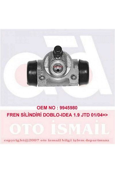 CİFAM Brake Cylinder Rear for [Fiat Doblo, Idea 1.9 Jtd] 333108