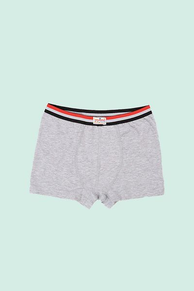 Ceylanoğlu Set of 5 Gray Lycra Boys' Boxers