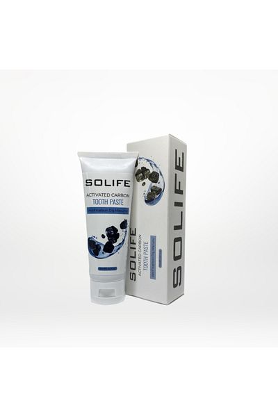 SOLIFE Activated Carbon Toothpaste