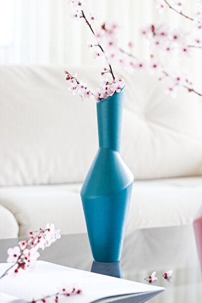 Beige & Stone Liena Vazo Dekoratif Obje