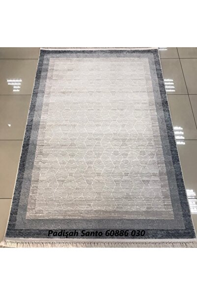 Padişah Halı Santo Serisi 60886 Çerçeveli Akrilik Salon Halısı Yolluk Mutfak Halısı