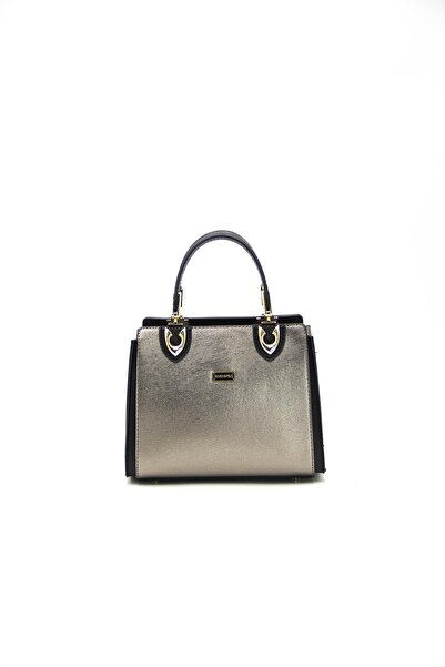 Silver Polo Silver & Polo Platinum - Black Sp1133 Women's Handbag