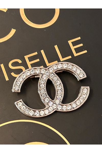 ODDA TASARIM ATÖLYESİ Design top crystal stone chan model brooch