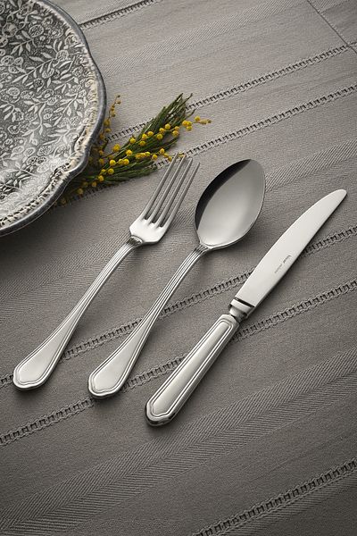 Hisar Florence 24-Piece 6-Person Fork Spoon Knife Set