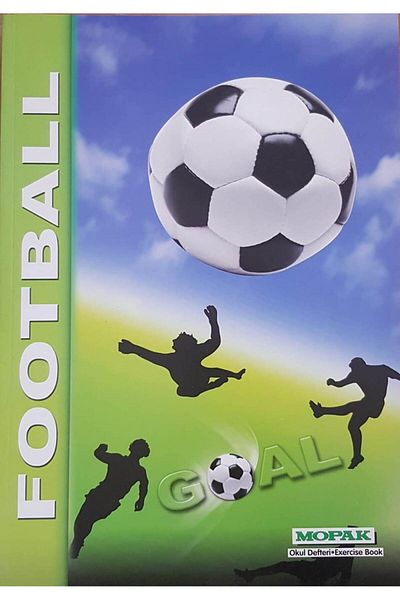 Mopak A4 96 Sheets Cardboard Cover Lined Notebook