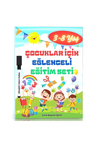 Enine Boyuna Eğitim Fun Educational Set for Children (3-8 Years)