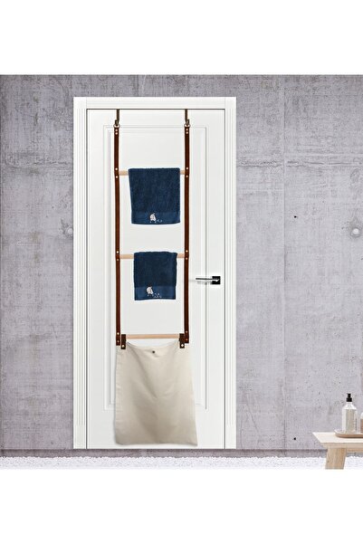 Bundera Kapı Arkası Oyuncak Sepeti Çok Amaçlı Mutfak Kiler Deri Banyo Düzenleyici