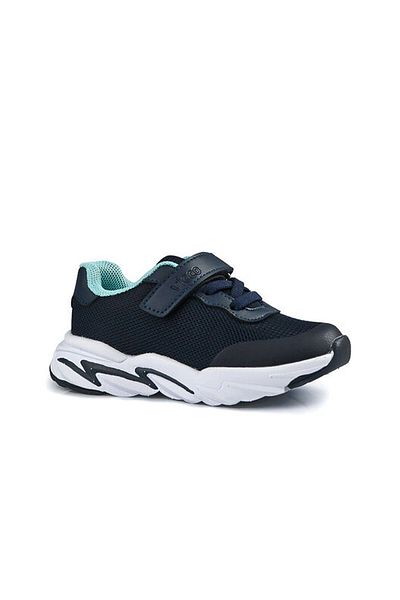Vicco Original Boy's Summer Lighted Navy Blue Orthopedic Sole Breathable Banded Sports Shoes