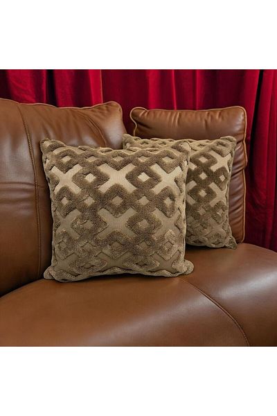 by ballı biocotton Σετ θήκης μαξιλαριού Biocotton 3D βελούδινο 2 45x45 Μέγεθος