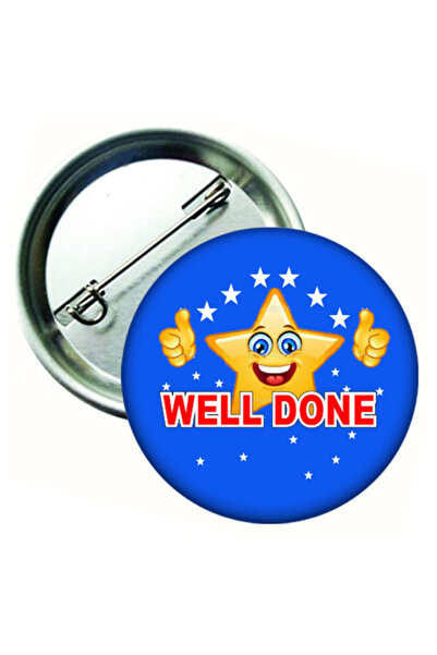 5x Well Done Student Badges