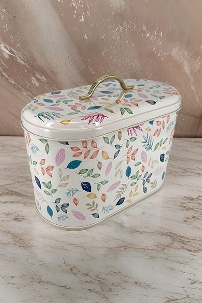 EVLE Metal Bread Basket, Bread Bowl, Decorative Bread Box Ef002-42