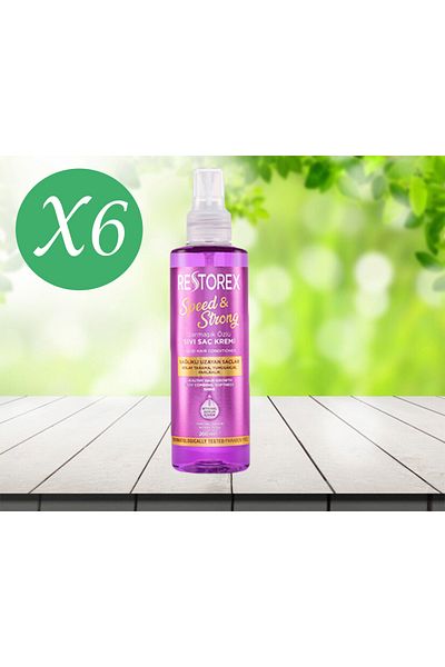 Restorex Liquid Conditioner with Healthy Growth Effect 200 ML 6 pieces