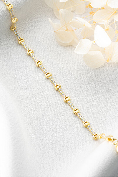 Silvano Jewelry 925 Ayar Gümüş Sırataşlı Bileklik