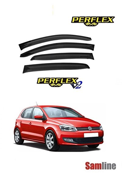 PERFLEX VW Polo 2012 Modeller için Cam Rüzgarlığı Takımı 4'lü Set