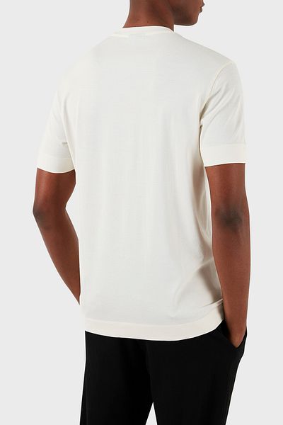 Emporio Armani Cotton Regular Fit Crew Neck T Shirt Men's T SHIRT 3D1TH1 1JOCZ 0128