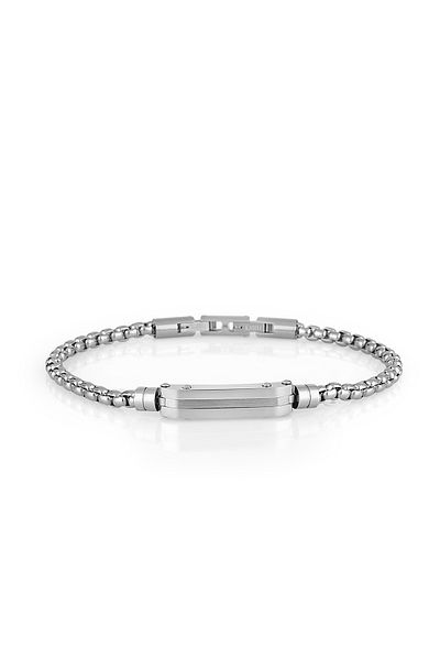 FERRO Silver Steel Men's Bracelet FRJ10020A-A