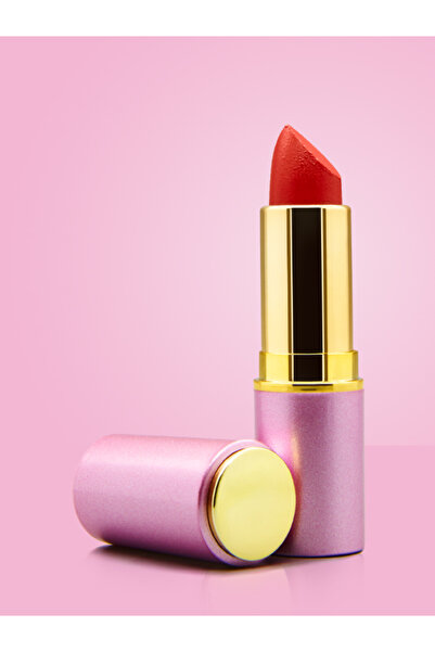GL Beauty Natural Matte Lipstick / Dudak Besleyici Mat Ruj Nar Çiçeği Kırmızısı No 16