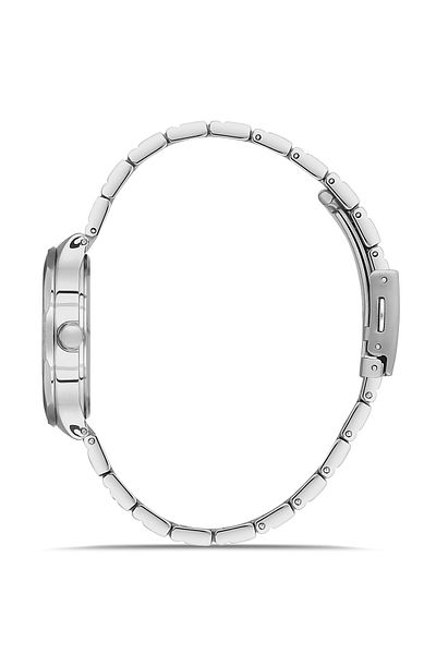 FERRO Silver Steel Cord Women's Wristwatch FL40114A-A