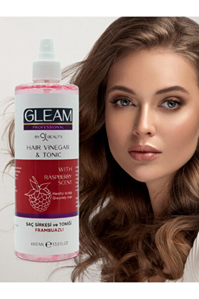 GL Beauty جليم بروفيشنال خل الشعر وتونيك الشعر بالفراولة 400 مل