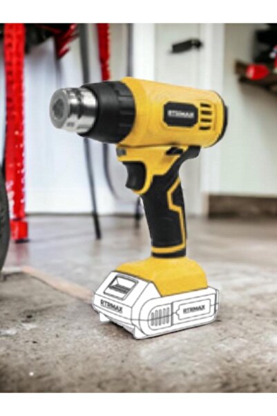 Rtrmax Akülü Sıcak Hava Tabancası RTX1872B  2.ah (AKÜ ŞARJ ALETİ DAHİL DEĞİL)