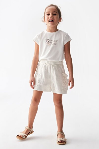nk kids Nk Cream Paloma Shorts (4-8 Size)